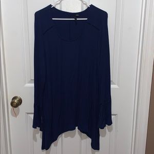 Flare-Sleeved Blouse